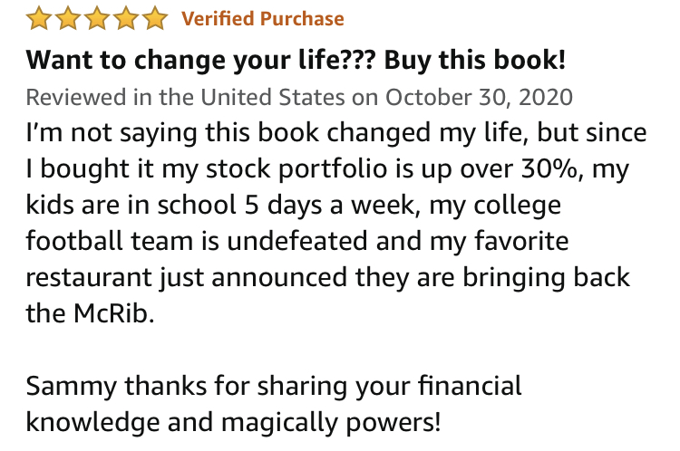 Amazon review for Beyond the Basics