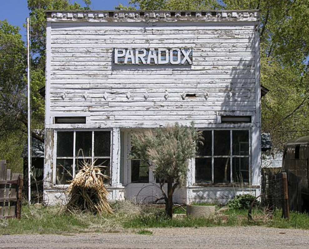 Paradox sign