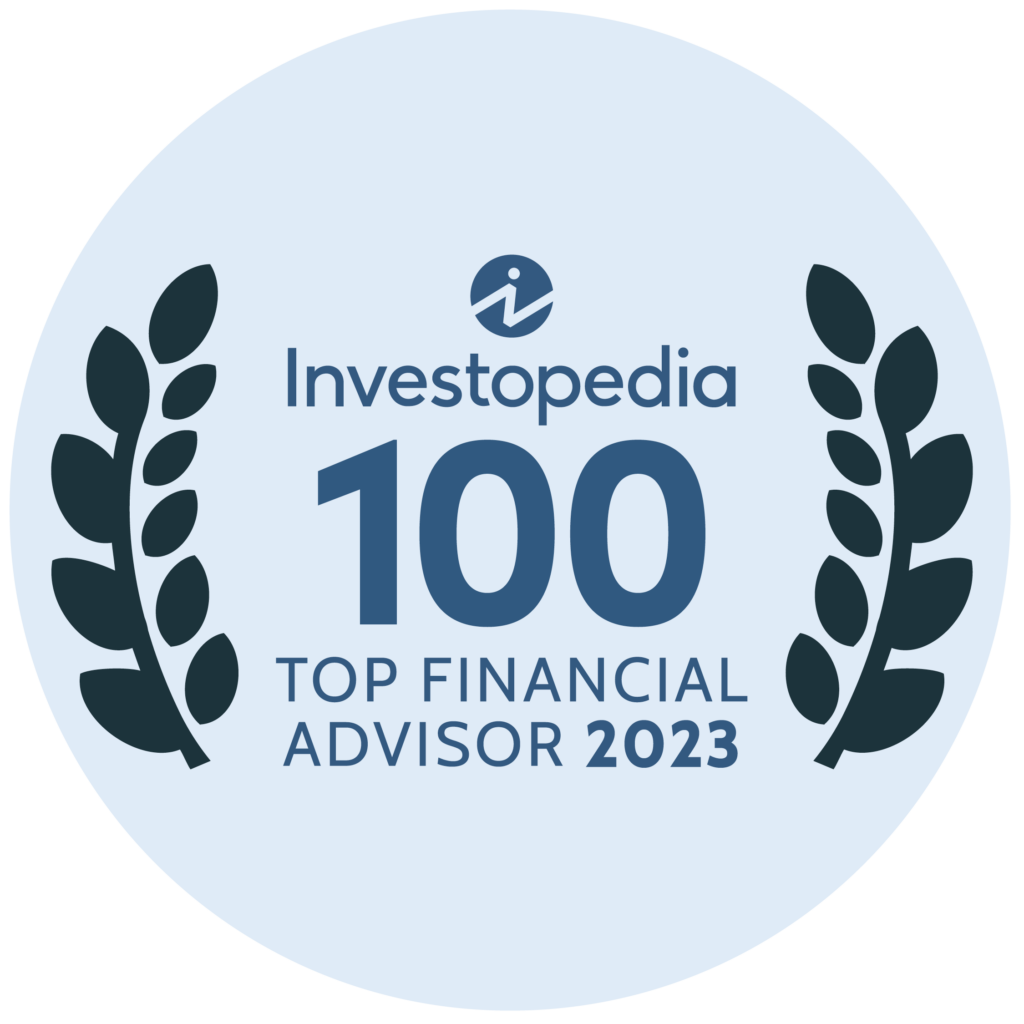 Investopedia Top 100 Financial Advisor 2023 award